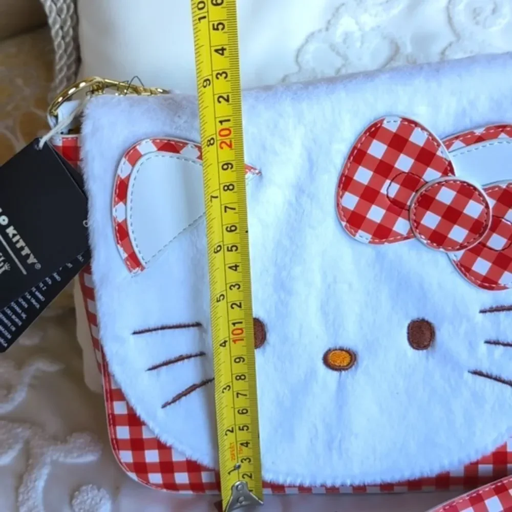 Hello Kitty Sanrio/ Loungefly ♥️🍒💌Red Gingham Collectible Purse